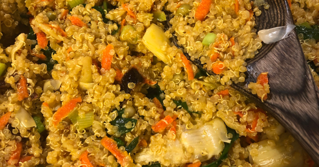 Quinoa and Vegetable Stir-fry