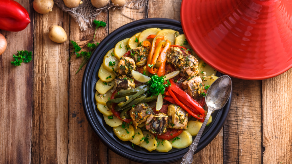 Tagine cooking