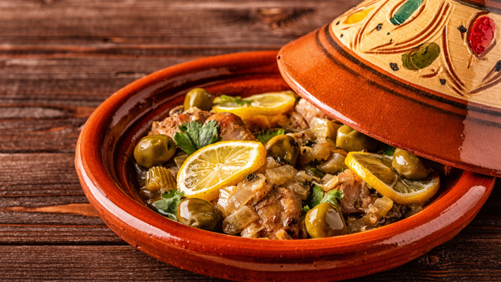 Algerian Chicken Tagine with Preserved Lemons and Olives